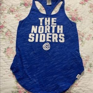 vs pink mlb cubs tank top